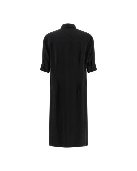 Jil Sander Black Shirt Dresses