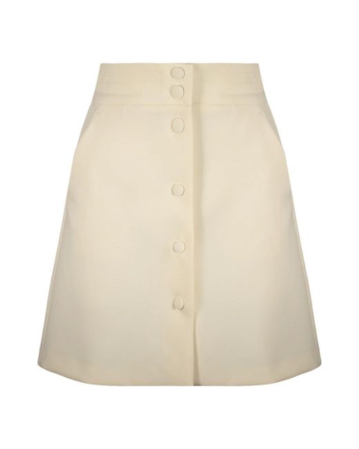 RED Valentino Natural Short Skirts