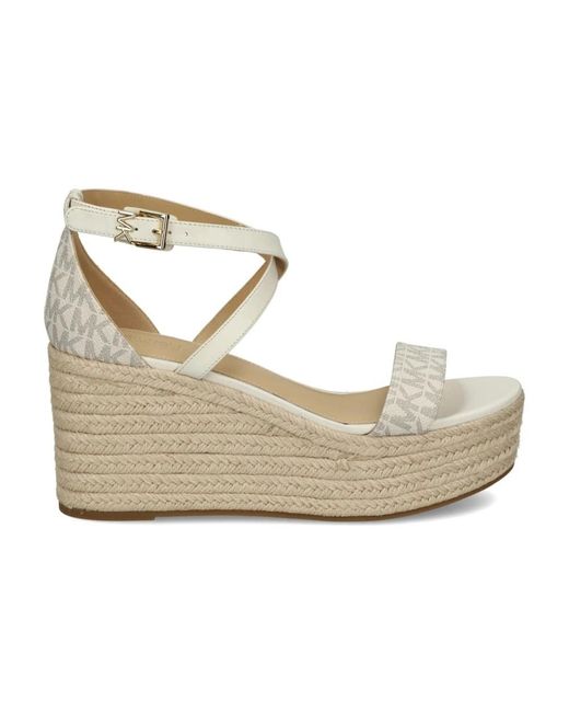 Michael Kors Metallic Wedges