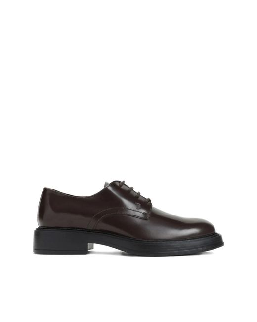 Hogan Brown Business Shoes for men