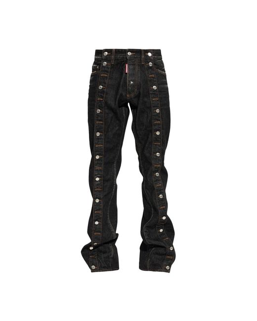 DSquared² Jeans ,Blauw ,Katoen American Jeans in het Black voor heren