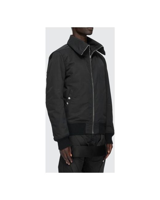 Rick Owens Black Bomber Jackets for men