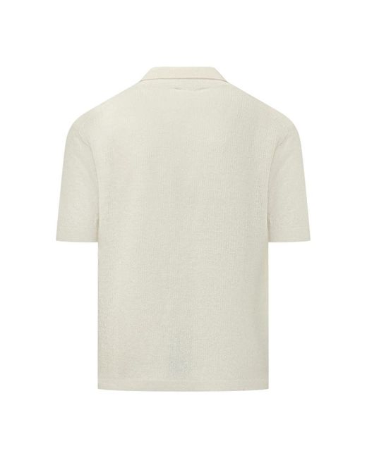 ATOMOFACTORY White Short Sleeve Shirts for men
