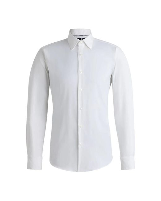Boss Blue Formal Shirts for men