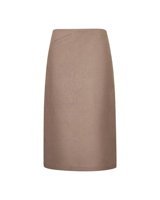 Fendi Midi Skirts in het Brown