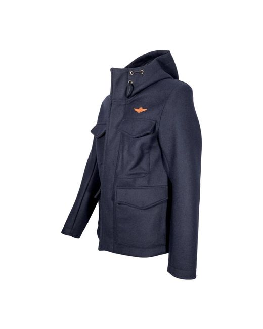 Aeronautica Militare Blue Light Jackets for men