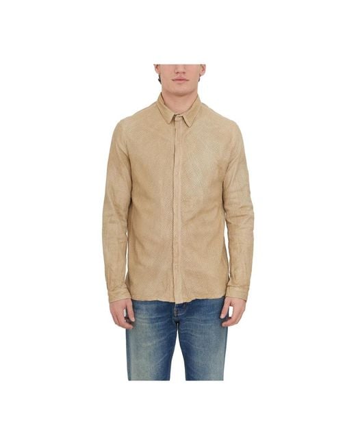 Giorgio Brato Natural Casual Shirts for men