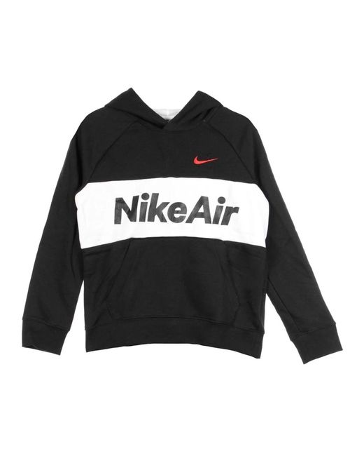Nike Air hoodie schwarz/weiß/rot in Schwarz für Herren | Lyst DE