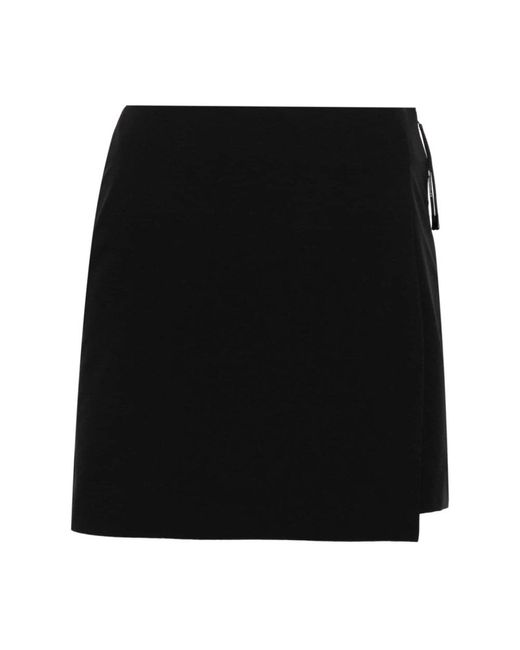 Moncler Black Short Skirts
