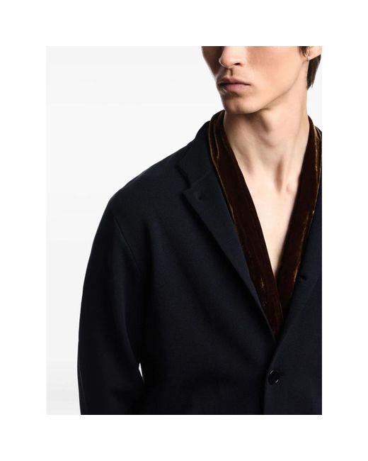 Emporio Armani Blue Casual Shirts for men