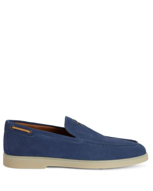 Giuseppe Zanotti Blue Loafers for men