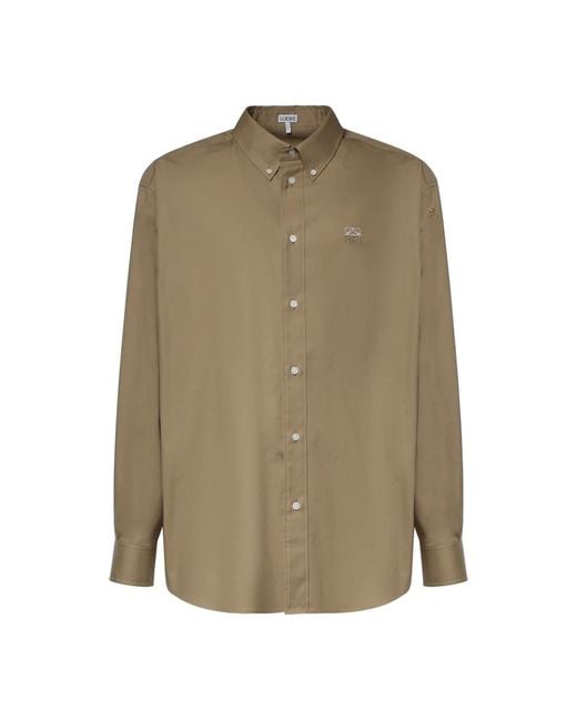 Loewe Green Casual Shirts for men