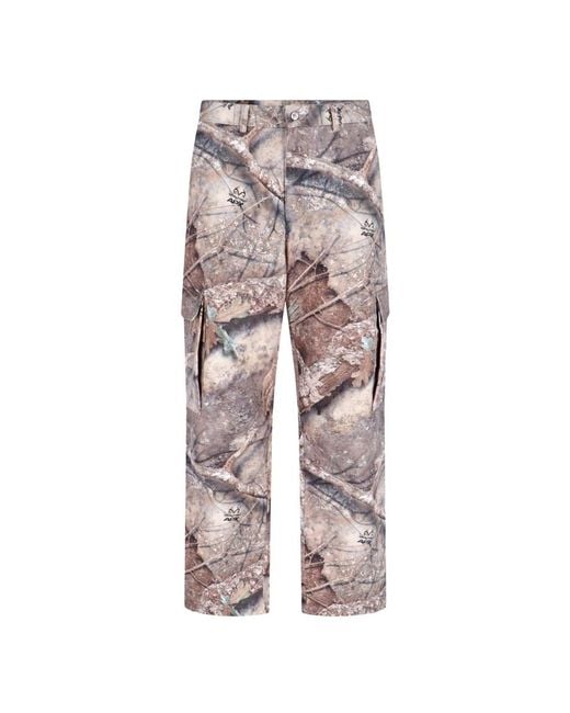 Represent Broeken ,Veelkleurig ,Pantalone Cargo in het Multicolor voor heren