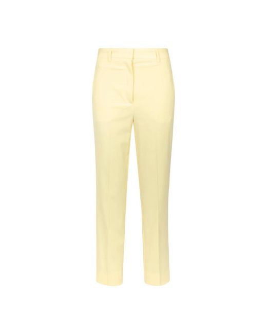 Ottod'Ame Yellow Slim-Fit Trousers