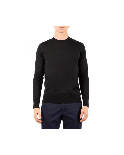 Round-Neck Knitwear hindustrie pour homme en coloris Black