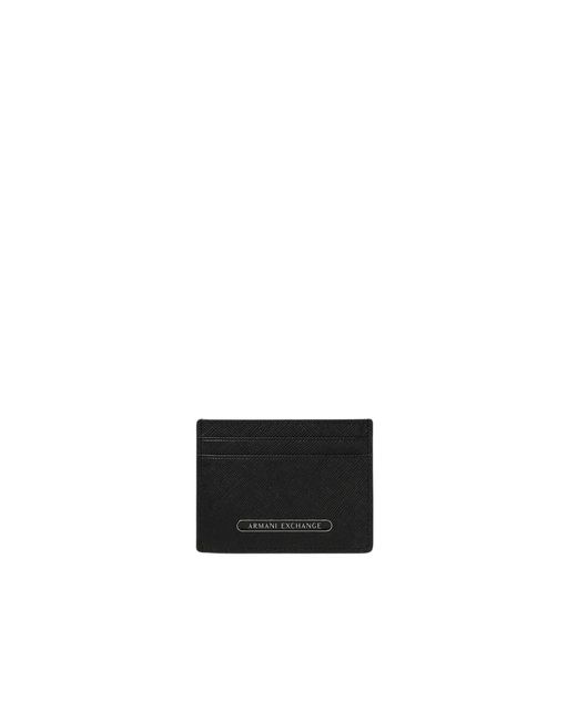 ARMANI EXCHANGE Black Wallets & Cardholders for men