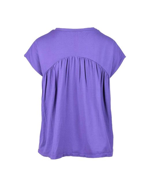 Alpha Studio T-Shirts in het Purple