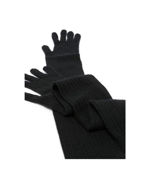 Gloves di Alberta Ferretti in Black