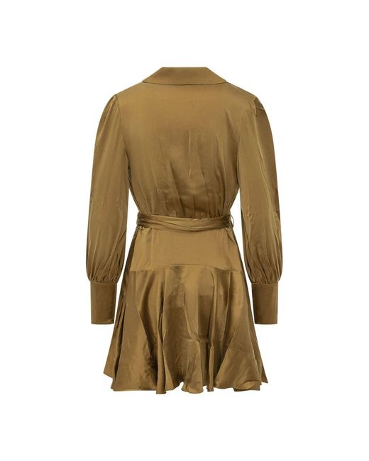 Wrap Dresses Zimmermann en coloris Green