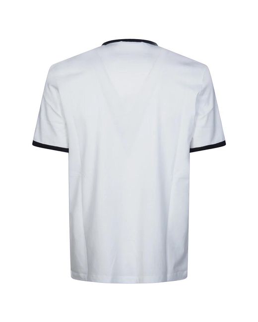 Marni Tops ,Wit ,Katoen T-Shirt in het Blue voor heren