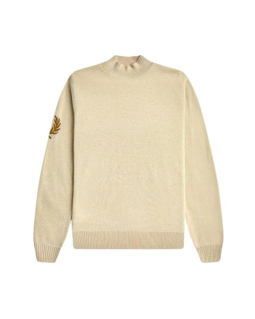 Fred Perry Natural Turtlenecks for men