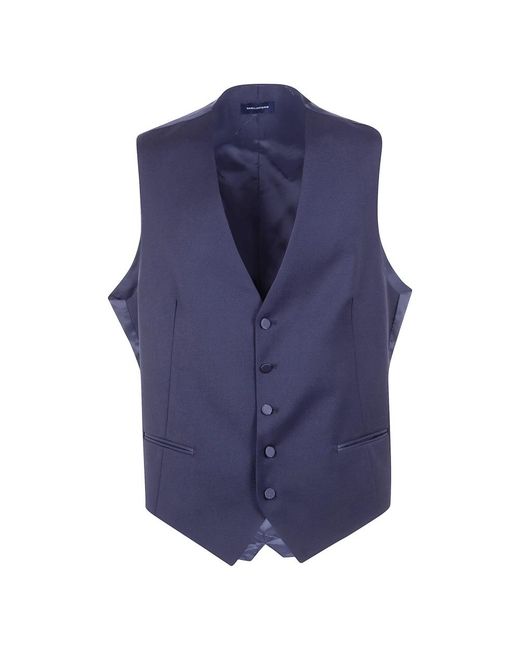 Tagliatore Blue Suit Vests for men