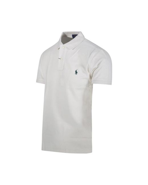 Ralph Lauren S/s polo in White für Herren