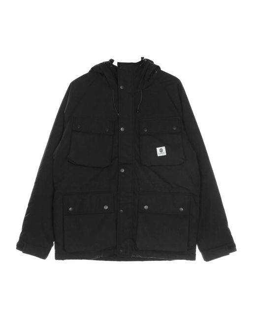 Element Black Light Jackets for men