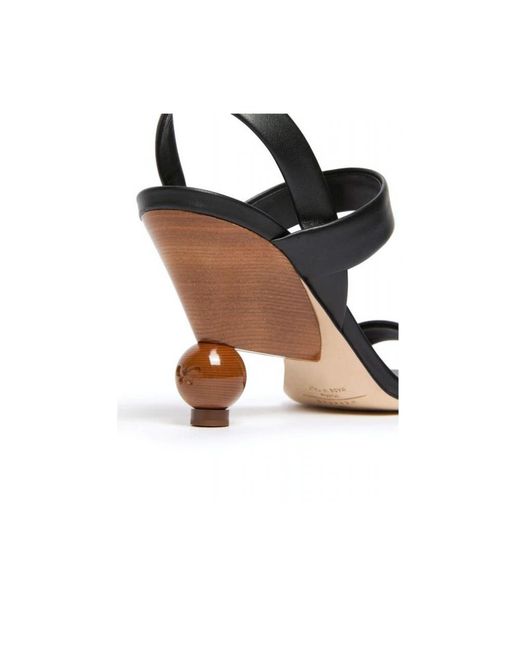 Weekend by Maxmara Black High Heel Sandals