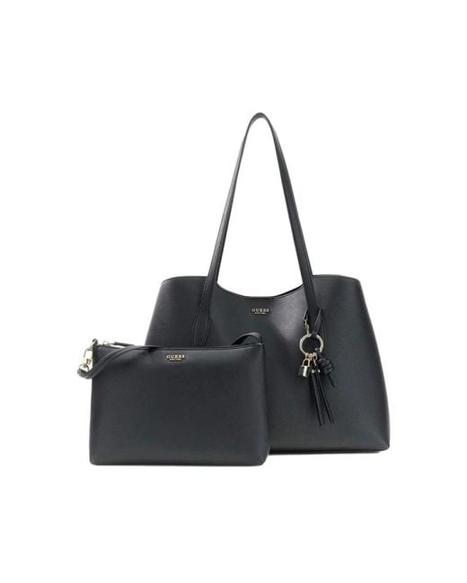 Guess Black Shopping Bags