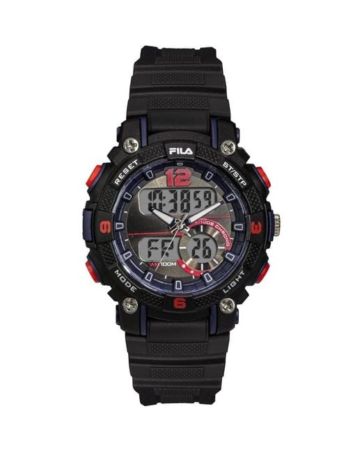 Fila Accessoires ,Blauw ,Style in het Black