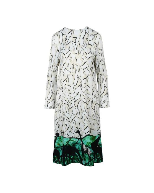 Stella Jean Multicolor Midi Dresses