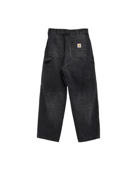 Carhartt Gray Loose Fit Jeans for men