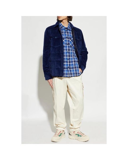 Down Jackets Moncler de hombre de color Blue