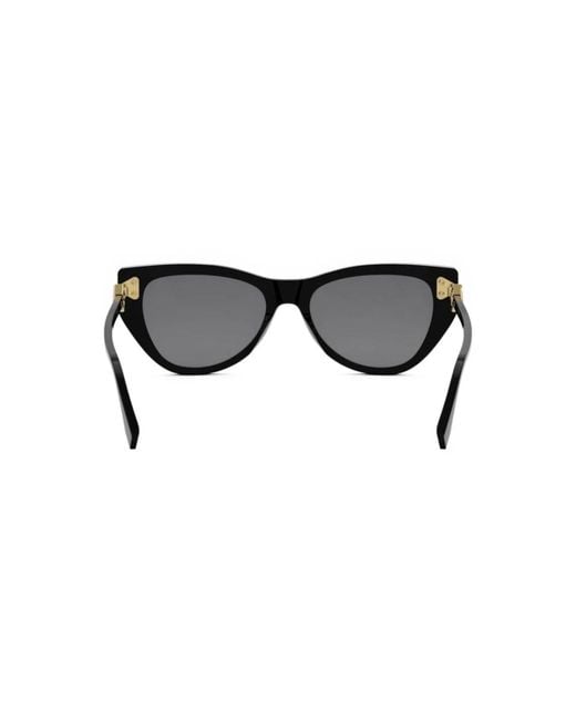 Fendi Black Stylish Oversized Framed Sunglasses
