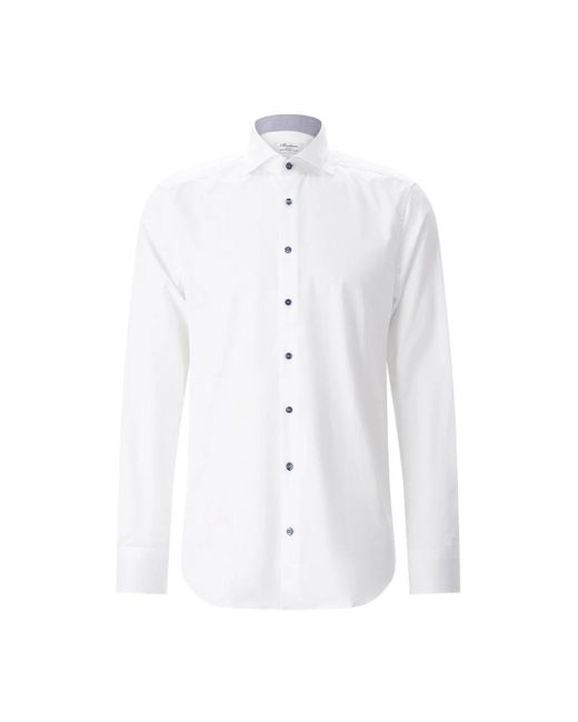 Formal Shirts Stenstroms de hombre de color White