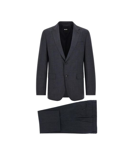 Single Breasted Suits Boss pour homme en coloris Blue