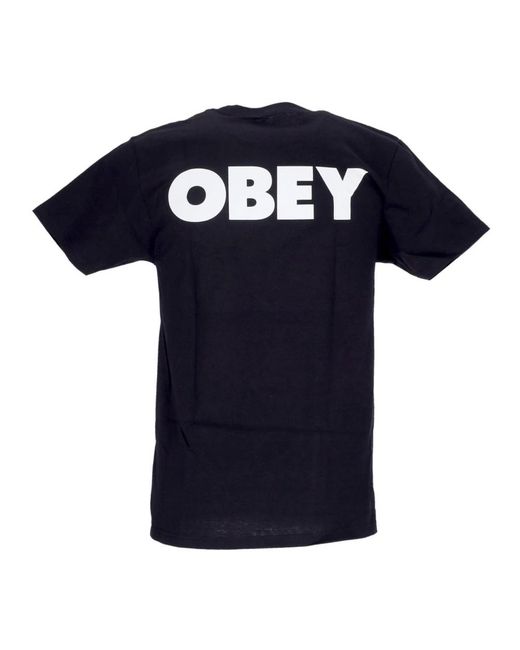 Obey Blue T-Shirts for men