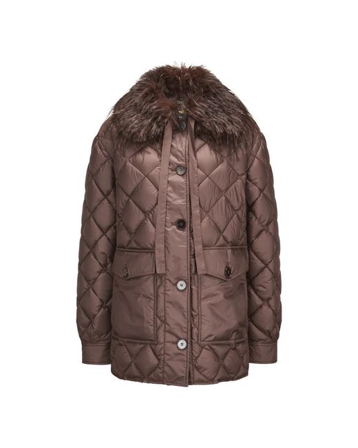Milestone Msmelina Shirt Jacket in het Brown
