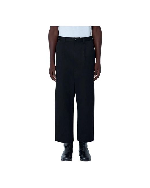 Junya Watanabe Black Wide Trousers for men