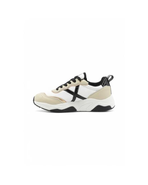 Munich White Sneakers