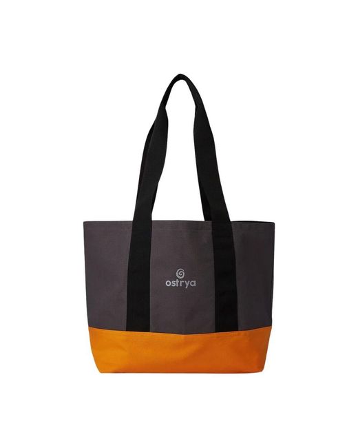Ostrya Canvas tote tasche in Black für Herren