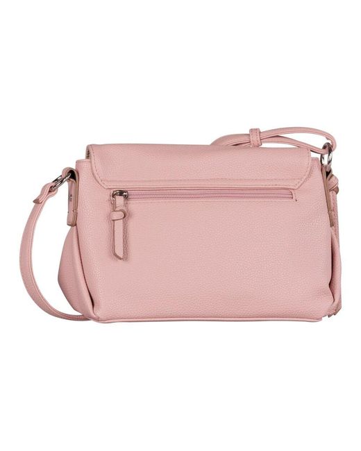 Gabor Pink Tasche Mit Umschlag S Hoher Reißverschluss Hellrosa Felicia