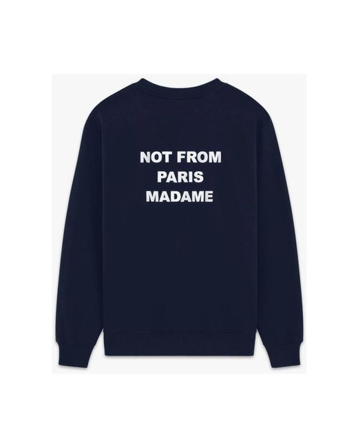 Drole de Monsieur Blue Sweatshirts for men