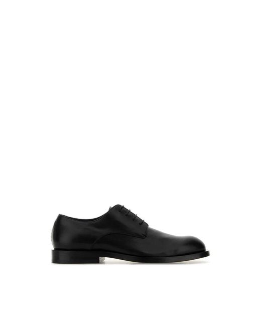 Jil Sander Black Business Shoes for men