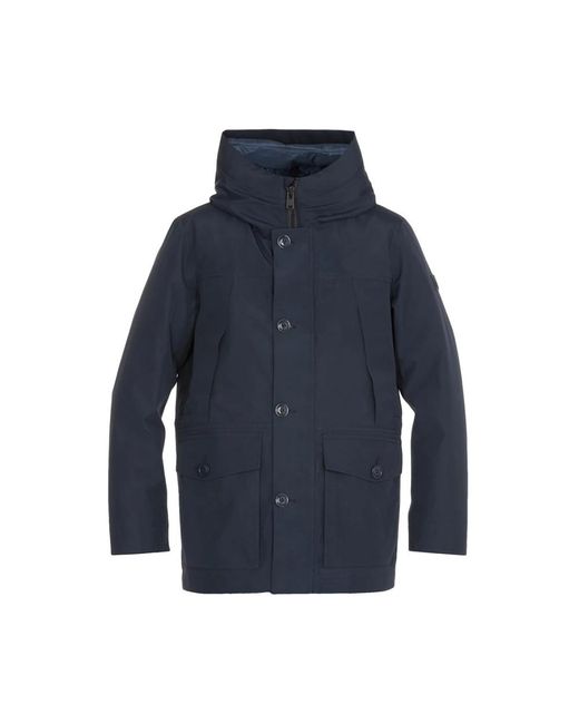 Woolrich Blue Winter Jackets for men