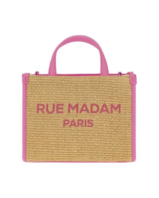 Rue Madam Pink Chice Sommer Mini Tote Handtasche