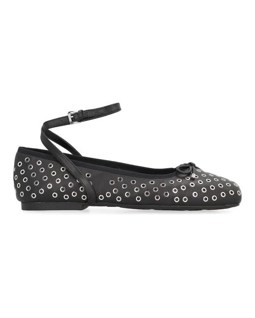 Michael Kors Black Ballerinas