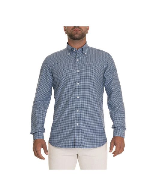 Fay Casual Shirts in het Blue voor heren