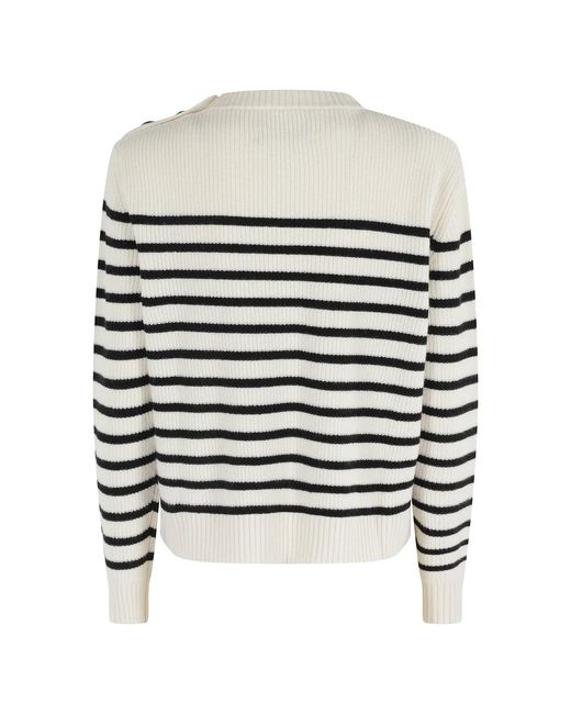 Round-Neck Knitwear Roberto Collina en coloris White
